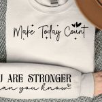 Make today count  Sleeve SVG Design Cheap - Image 3