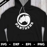 Panthers SVG Cut File, Panthers logo SVG Design, Panthers Football Mascot, T-Shirt Sublimation Design Png Online - Image 3