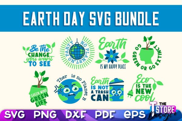 Earth Day SVG Design | Earth SVG Quotes | Love SVG Quotes Online - Image 3