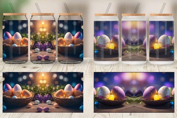 Glass Can Wrap Easter Egg Bokeh For Discount - Image 5