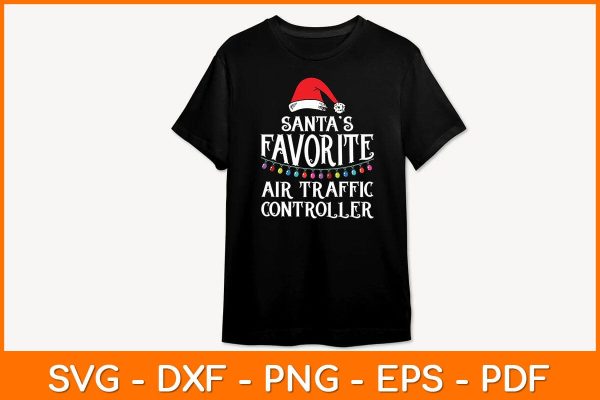 Santa’s Favorite Air Traffic Controller Svg Design Online Hot Sale - Image 2