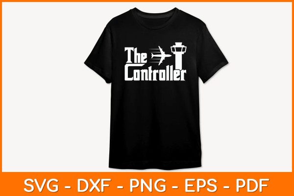The Controller - Air Traffic Control Svg Design For Sale - Image 2