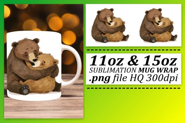 Cute Mama Bear Mother s Day Bliss For Sale