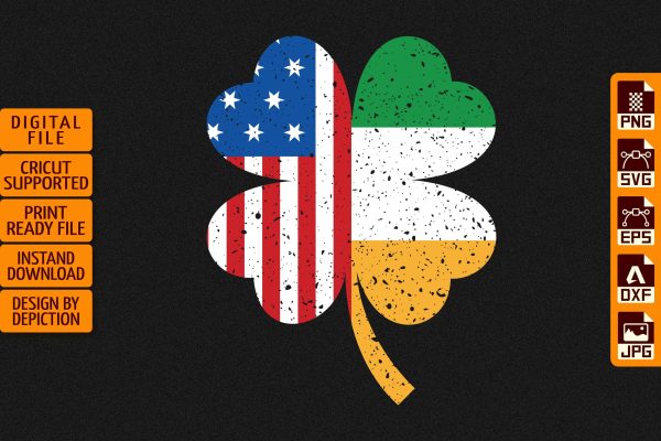 Saint Patrick s Day T-Shirt, Shamrock Shirt Print Template For Discount