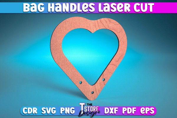 Bag Handles Laser Cut | Accessories Laser Cut Design | CNC Files For Cheap