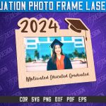 Graduation Photo Frame Laser Cut Bundle  | Photo Frame Design | CNC File For Sale - Image 5