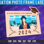 Graduation Photo Frame Laser Cut Bundle  | Photo Frame Design | CNC File For Sale - Image 2