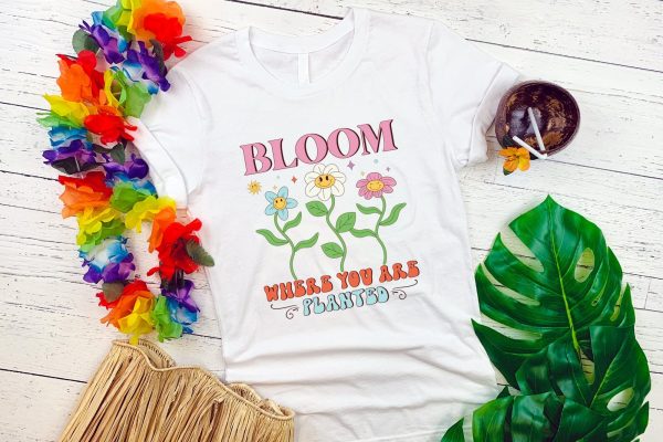 Bloom Where You Are Planted - Retro Spring PNG Online Sale - Image 2