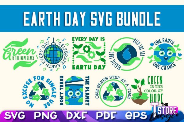 Earth Day SVG Design | Earth SVG Quotes | Love SVG Quotes Online - Image 2