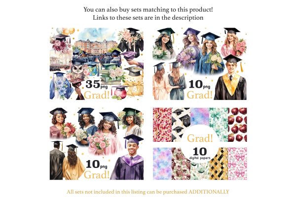 Graduation Black Girl Clipart | Graduate Clipart PNG Online Hot Sale - Image 2