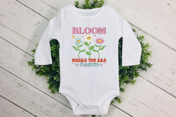 Bloom Where You Are Planted - Retro Spring PNG Online Sale - Image 3