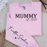 Mummy est . 2024 Sleeve Svg Design For Discount - Image 3