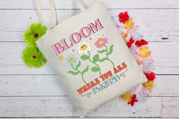 Bloom Where You Are Planted - Retro Spring PNG Online Sale - Image 5