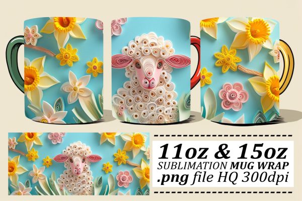 Easter Eggstravaganza Mug Wrap Sale