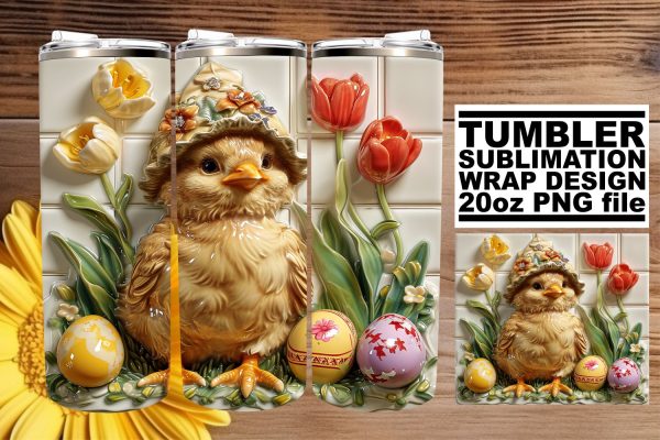 Easter Wildlife Tumbler Blissful Delight 20oz Online Sale