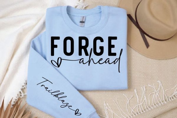 Forge Ahead SVG Sleeve Design Online now