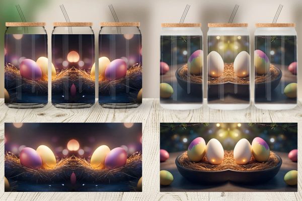 Glass Can Wrap Easter Egg Bokeh For Discount - Image 4