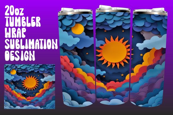 Twilight Horizon Tumbler Sublimation Series Online Sale