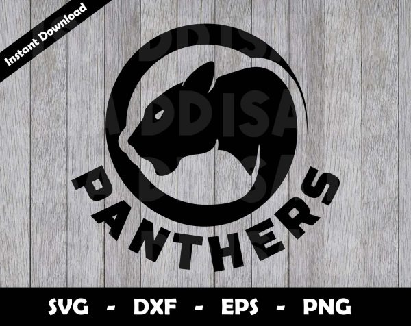 Panthers SVG Cut File, Panthers logo SVG Design, Panthers Football Mascot, T-Shirt Sublimation Design Png Online - Image 2