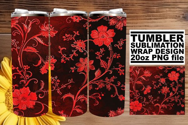 Luxurious Sparkly Red Glitter Sublimation Design on Sale