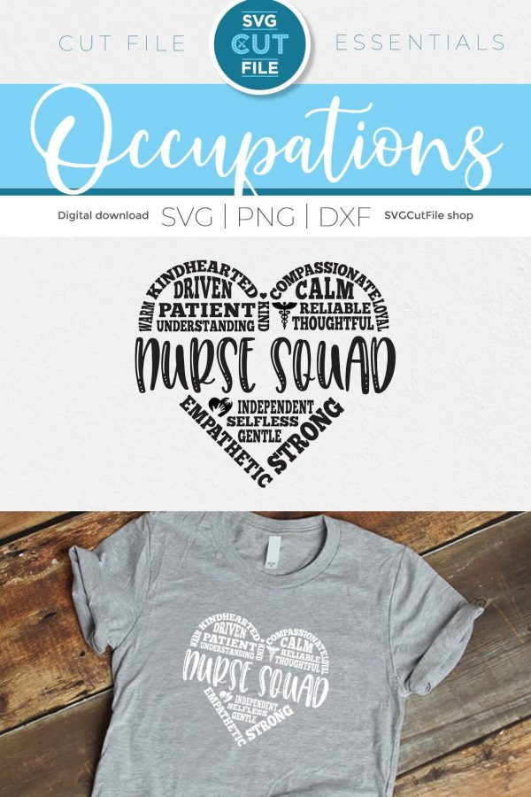 Nurse squad svg for your whole RN LPN or NP team For Cheap - Image 2