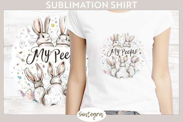 My Peeps v3 T-shirt Sublimation Cheap