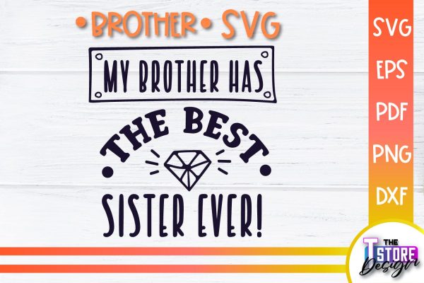 Brother SVG | Brother Quotes Design | Family SVG Online