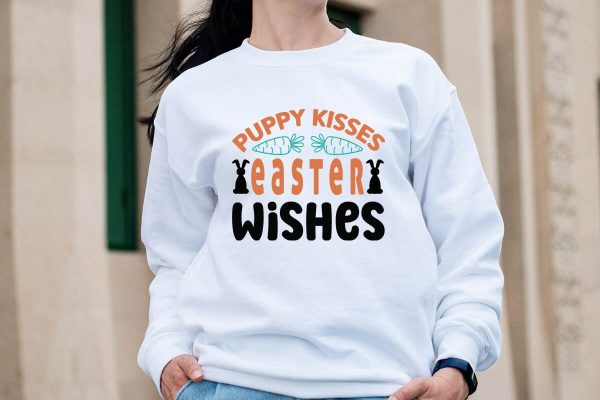 Puppy kisses easter wishes Supply