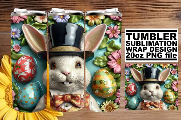 3D Animal Spring Mug Wrap For Discount