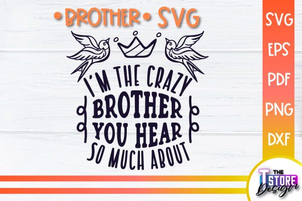Brother SVG | Brother Quotes Design | Family SVG Online now