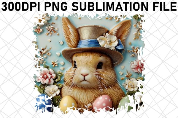 Springtime Joy: 3D Easter Animal PNG Sale