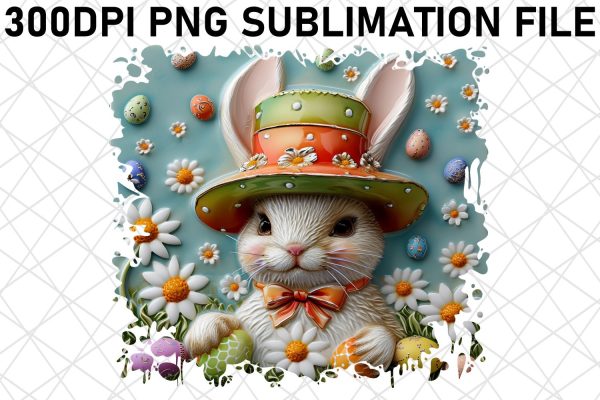Happy Easter 3D Critter Sublimation Online Sale