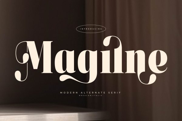 Magilne - Modern Alternate Serif Cheap