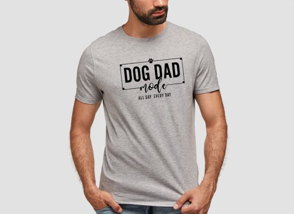 Dog Dad Mode Svg Png Files, Paw print svg, Love dogs png, Pet Svg, Pet memorial svg, Dog Lover Svg, Dad Shirt Svg, Dad Svg, Dog dad svg, cheer dad svg For Discount