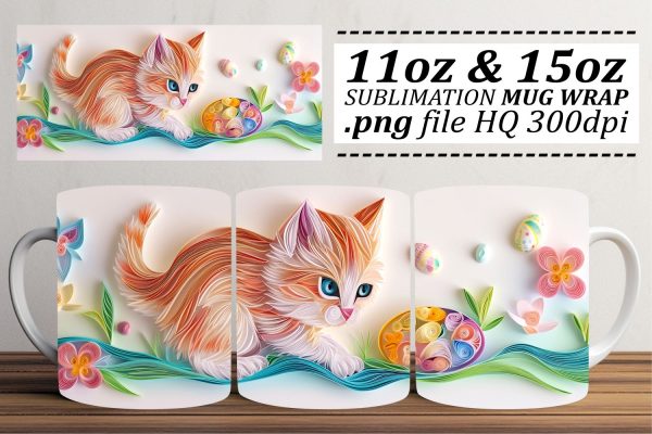 Whimsical 3D Easter Mug Art Online Hot Sale