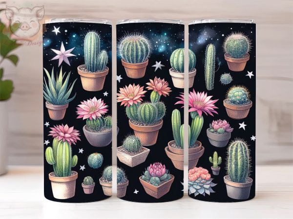 Boho Western Cactus 20oz Tumbler Png, Straight & Tapered Tumbler Png, Desert Cactus Tumbler Png, Digital Download PNG Online Hot Sale