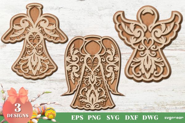 3D Angels Laser Cut Files For Discount