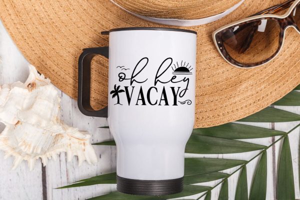 Oh Hey Vacay SVG I Travel SVG I Vacation SVG Cut File Online - Image 3