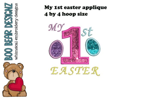 My First Easter Embroidery design For Discount