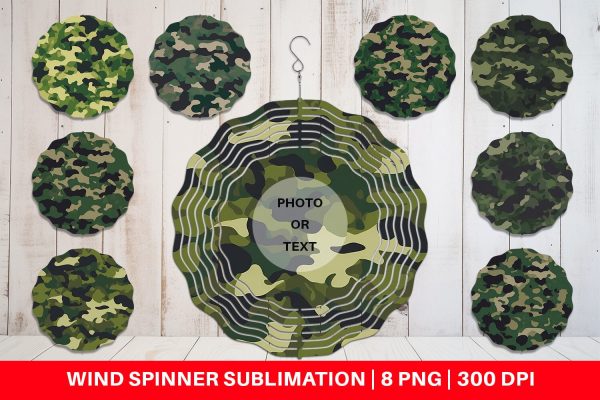 Wind Spinner Camouflage Texture For Sale