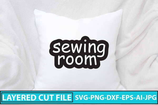 Sewing Room SVG Cut File Online