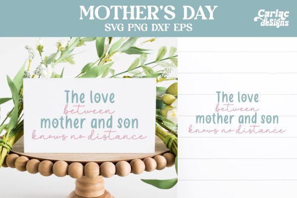 The Love Between Mother and Son, Mother s Day SVG For Discount