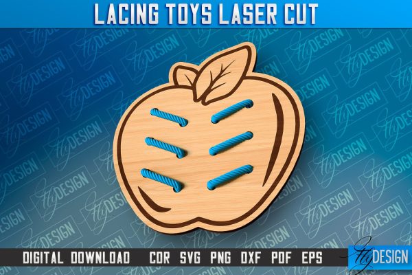 Lacing Toys Laser Cut | Toys Laser Cut Design | CNC Files Discount