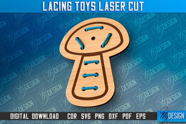 Lacing Toys Laser Cut | Toys Laser Cut Design | CNC Files For Discount