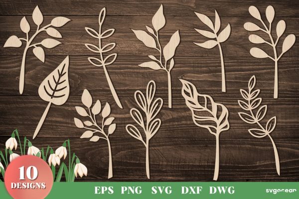 Leaves Laser Cut Files Online now