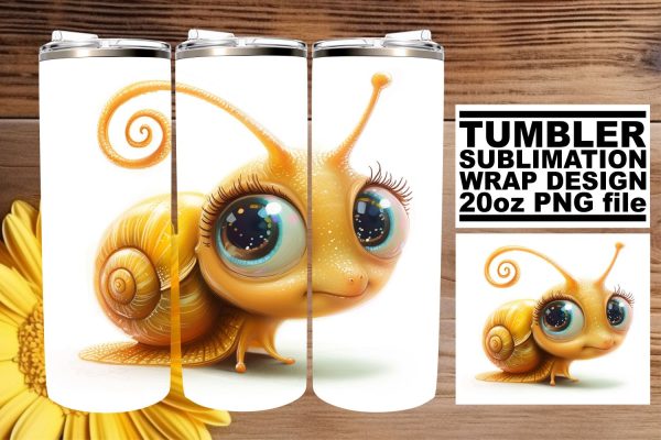 Cute Wildlife Tumbler Sublimation Art Online Hot Sale