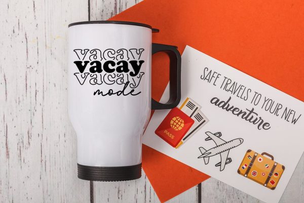 Vacay Mode SVG I Travel SVG I Vacation SVG Cut File Fashion - Image 2