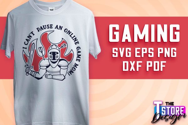 Gaming SVG Design | Gamer Quotes SVG | Funny Sayings SVG v.1 Sale