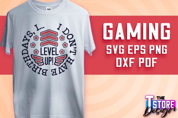 Gaming SVG Design | Gamer Quotes SVG | Funny Sayings SVG v.1 For Sale