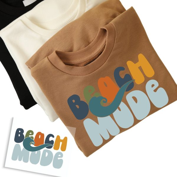 Beach Mode Wave DTF Transfer Online Hot Sale